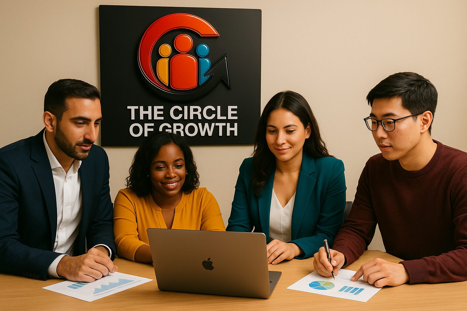 Circle of Growth in session